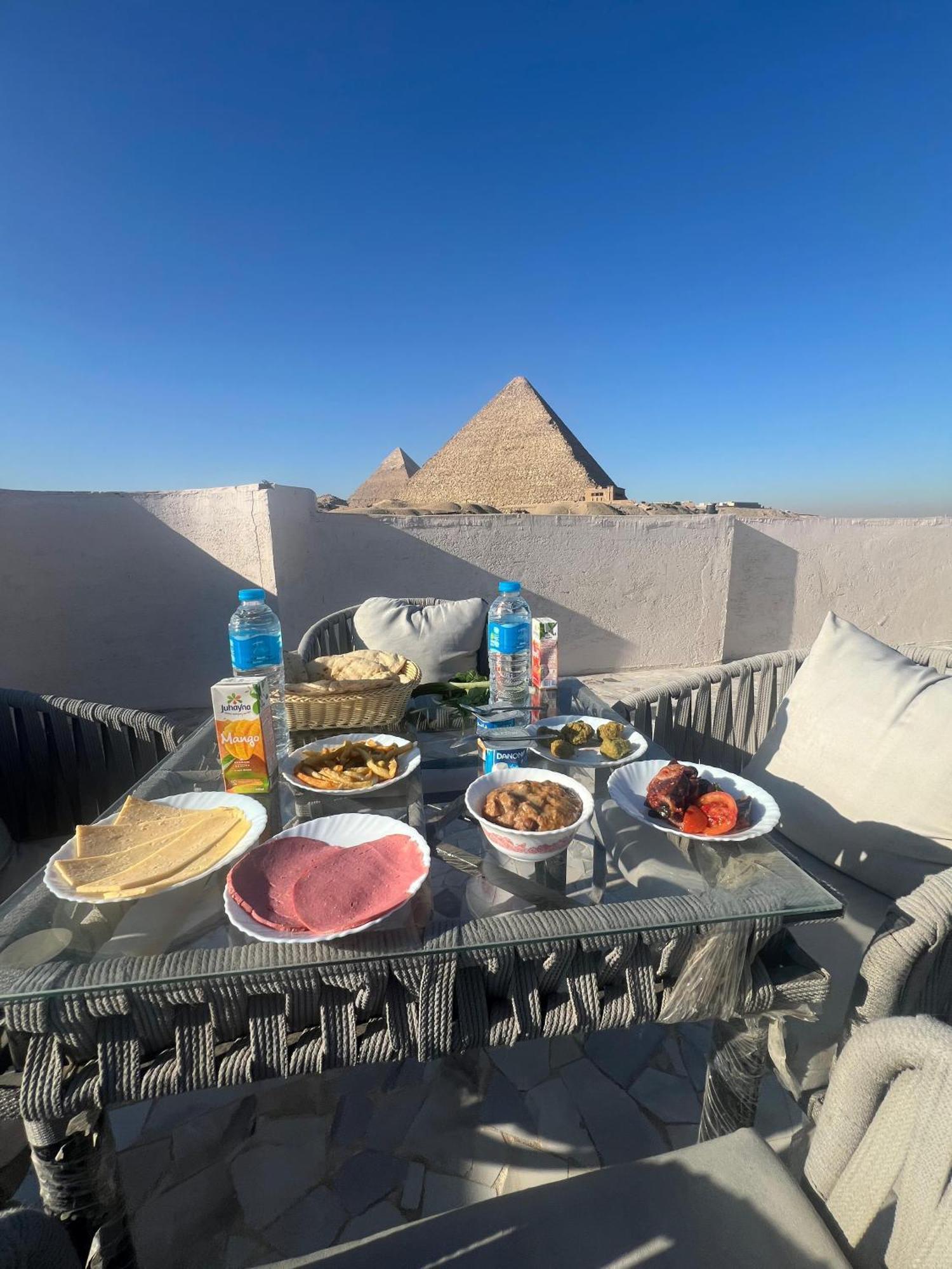 New Asia Pyramids View Kafret el-Gabal Eksteriør billede